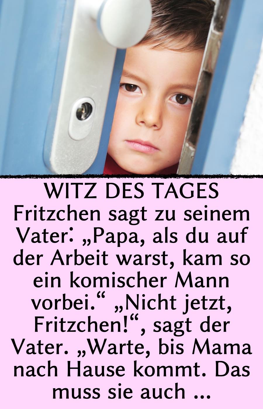 Witz des Tages: Sohn erwischt Mutter beim Fremdgehen