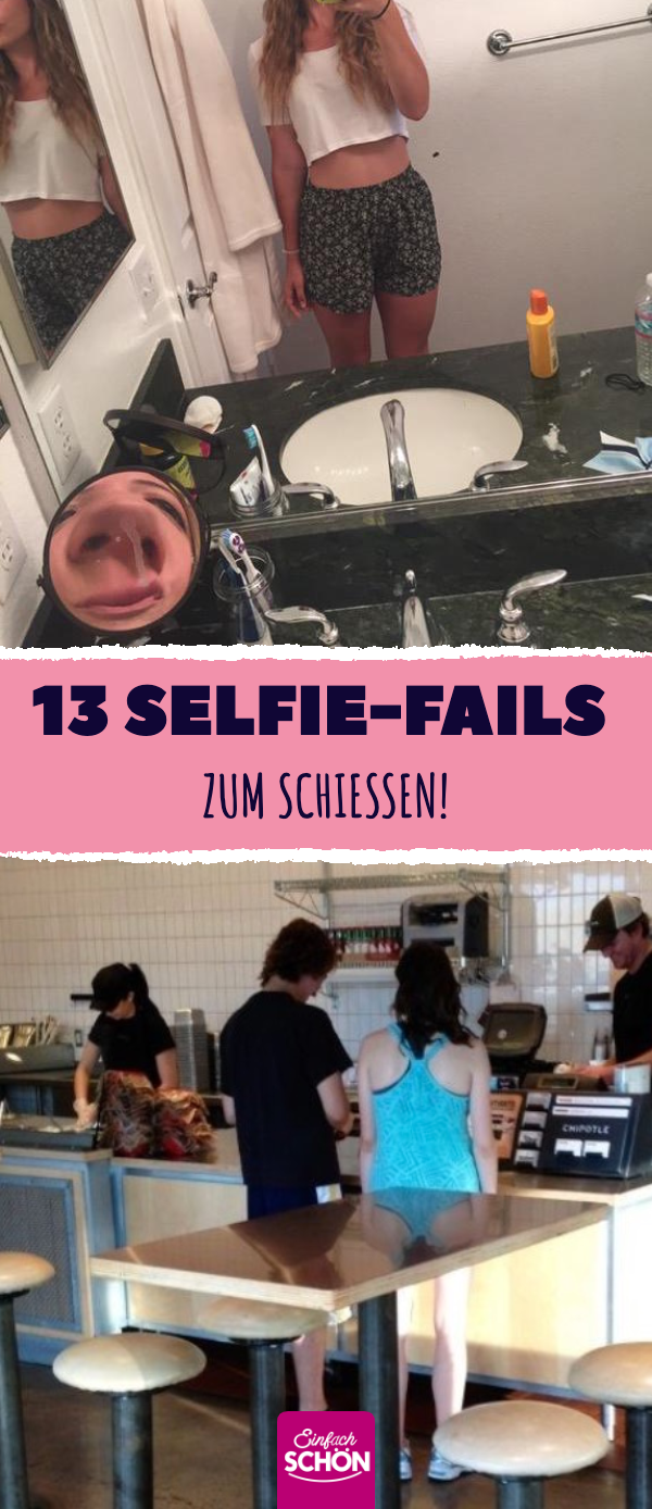 13 Selfie-Knipser, denen die Spiegelung zum Verhängnis wurde