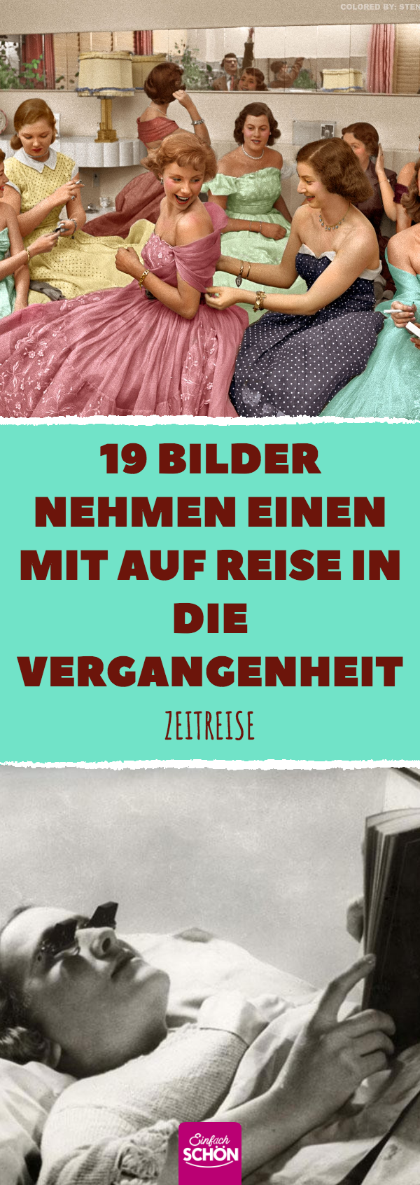 19 alte Fotos zeigen das Leben von früher