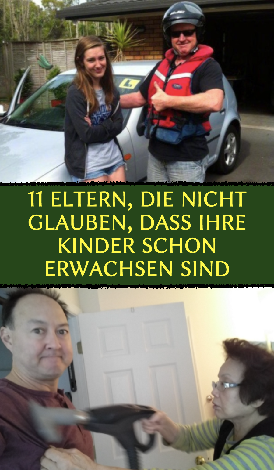 11 Eltern, die ihre erwachsenen Kinder wie Babys behandeln