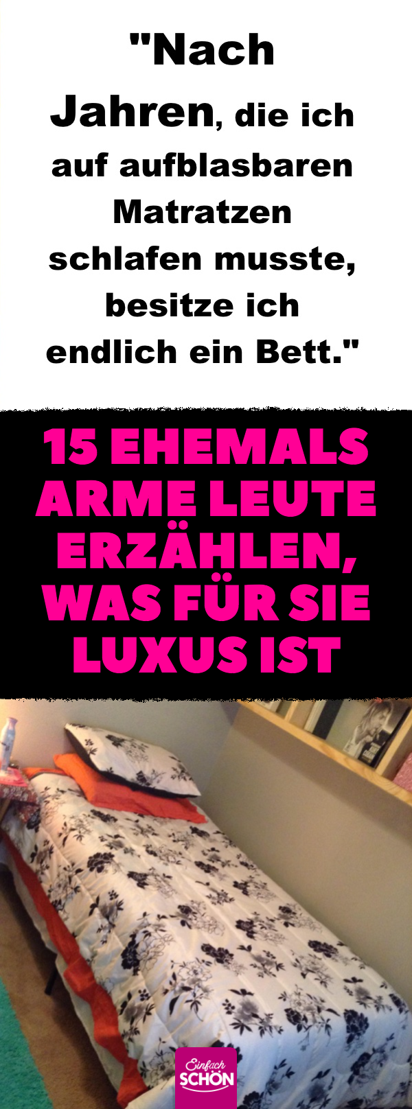 15 selbstverständliche Dinge, die für arme Leute Luxus sind