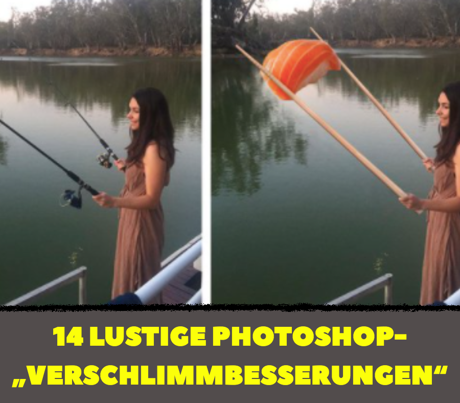 Fotograf James Friedman photoshoppt Bilder auf lustige Weise