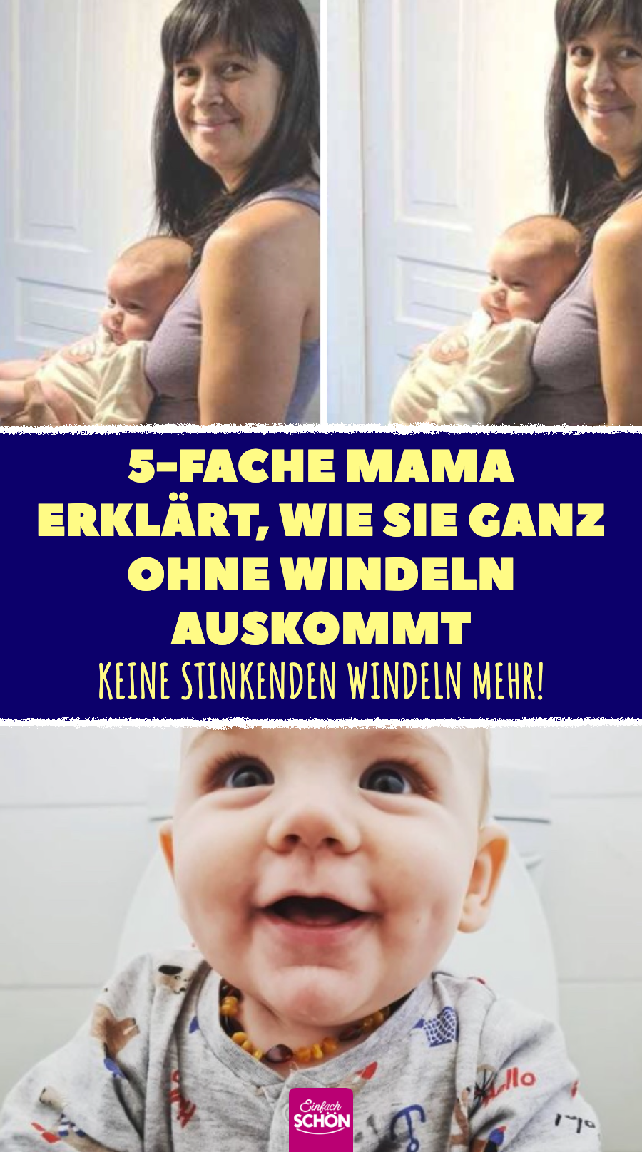 5-fache Mama erklärt, wie sie ganz ohne Windeln auskommt