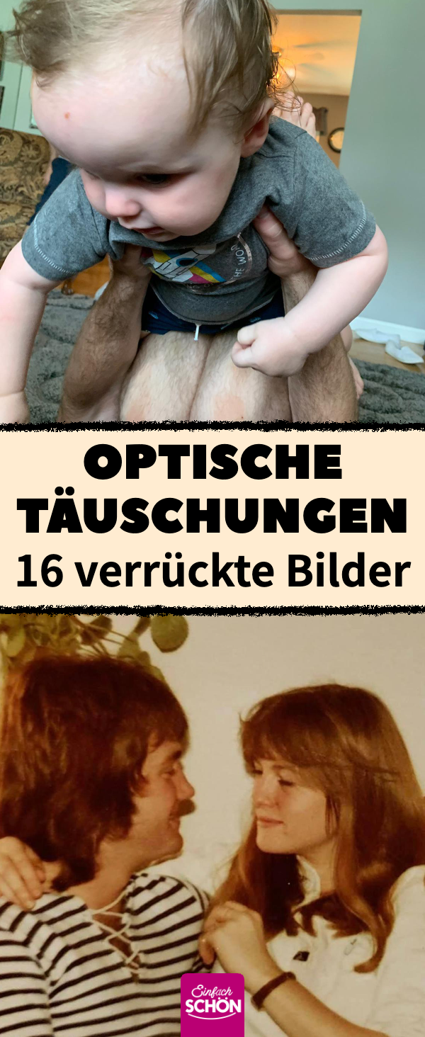 Optische Täuschungen und Illusionen in Bildern