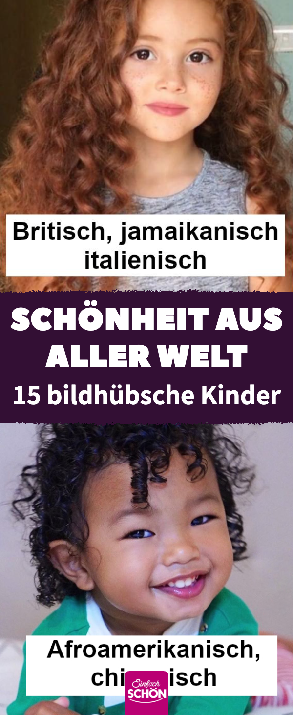 15 Kinder, die Vorfahren aus aller Welt haben