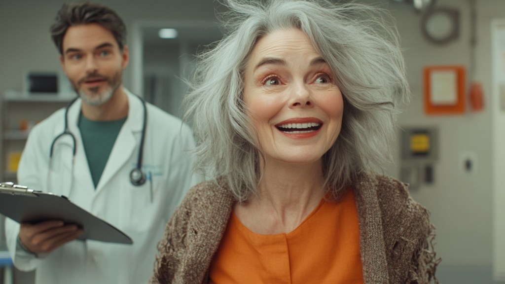 Arzt und Patientin. (KI-generiert)