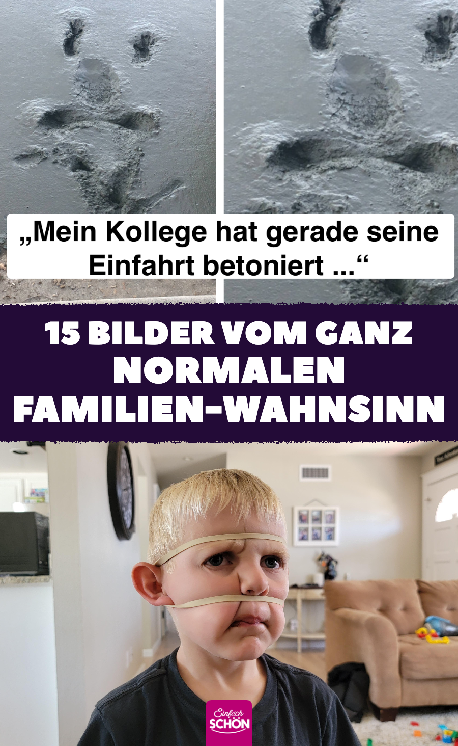 Familienfotos: Lustige Bilder aus dem Familienleben