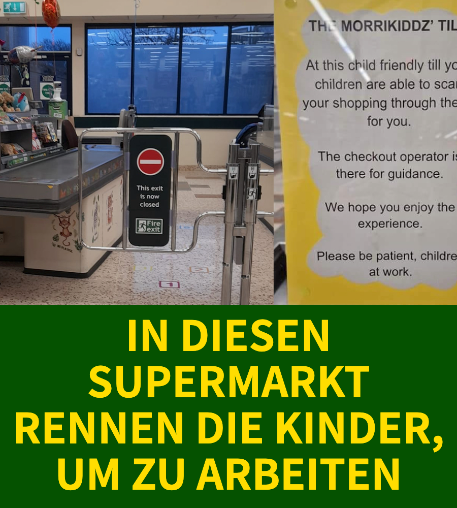 Kinderkasse: Englischer Supermarkt begeistert Kunden