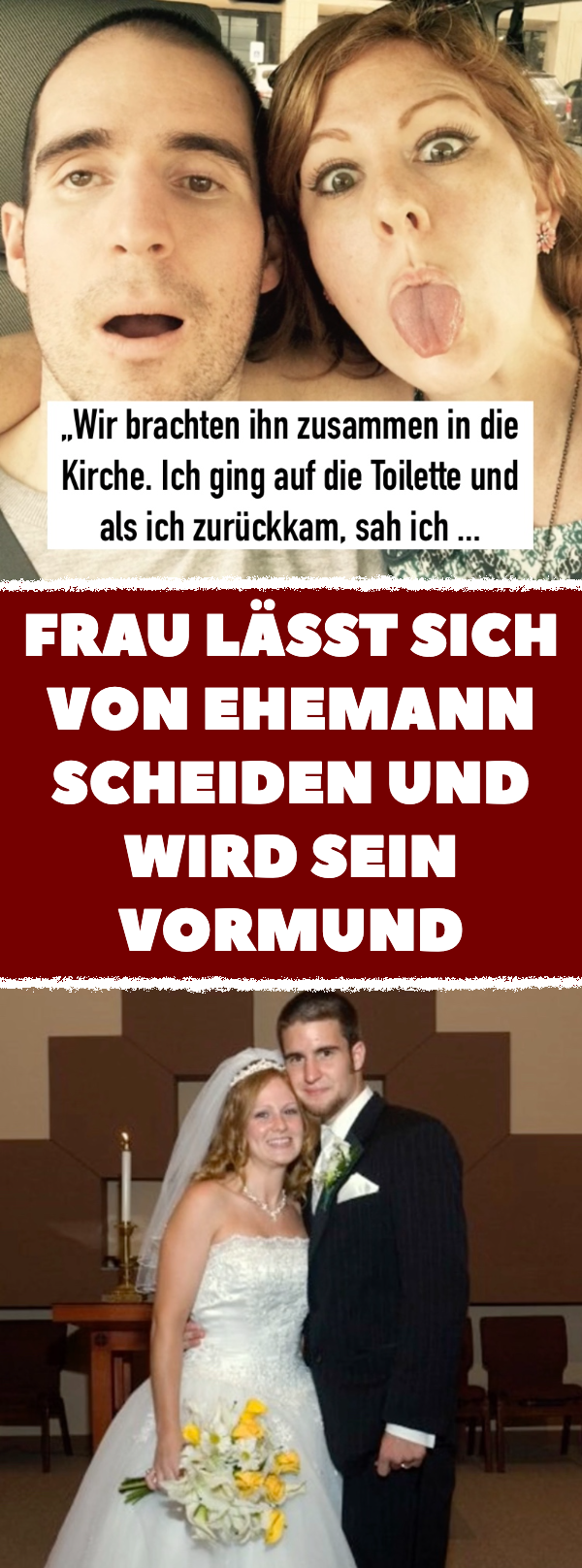 Frau scheidet sich von Ehemann, wird seine Pflegerin